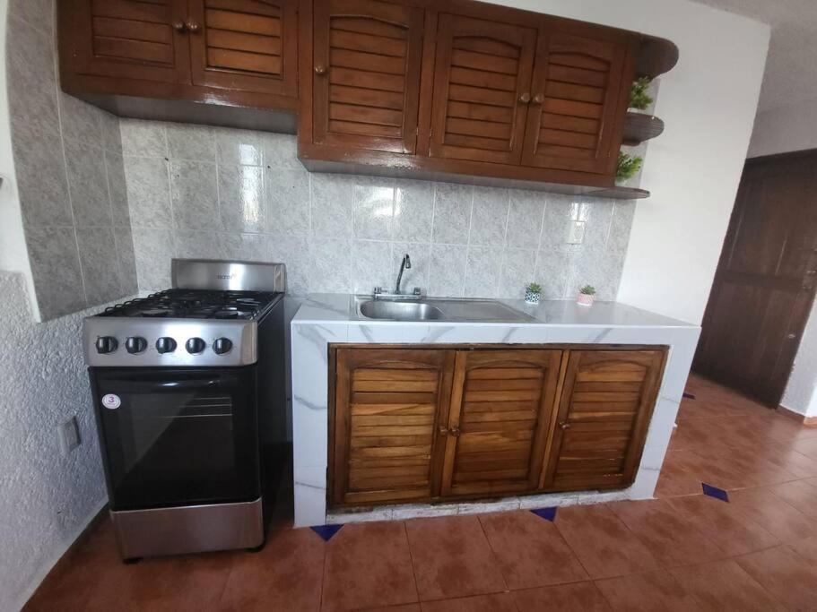 2 Rooms Apartment With Private Beach In Puerto Juarez Cancún Exterior foto